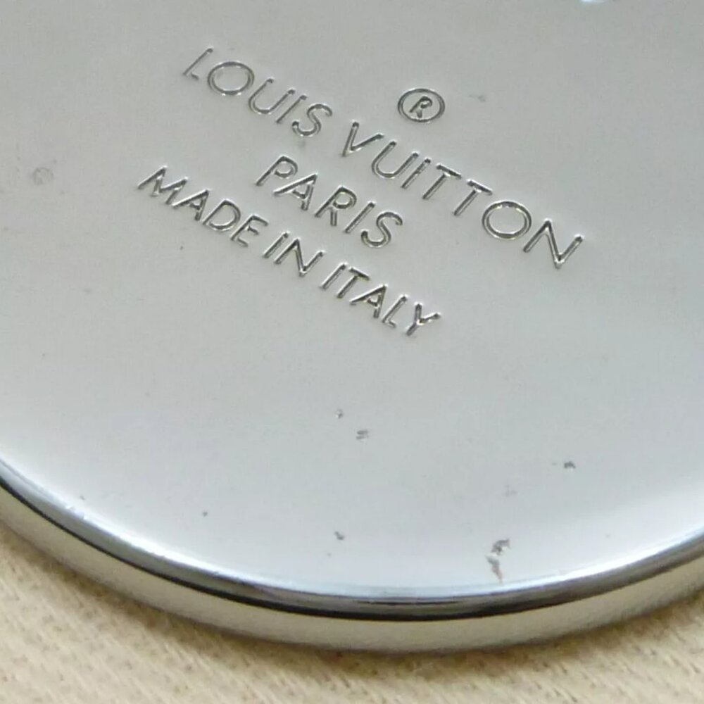 LOUIS VUITTON Monogram ID Pocket Key Chain Charm Key Holder - Picture 6 of 12